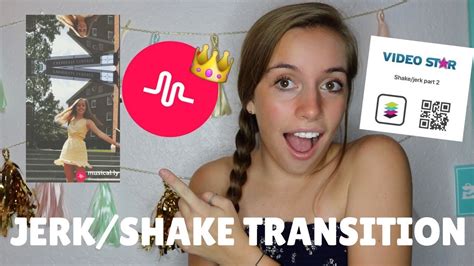 How To Do The Jerkshake Transition For Musically Video Star Qr Codes Youtube