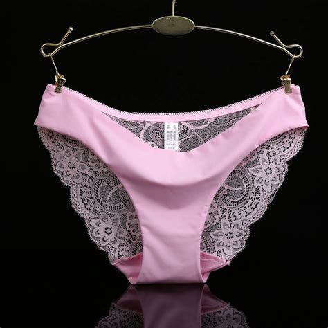 Buy Pam Women Sexy Lace Panties Seamless Cotton Comfortable Panty