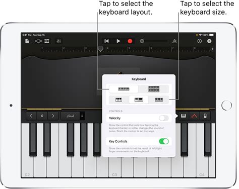 Play The Keyboard In Garageband For Ipad Apple Support