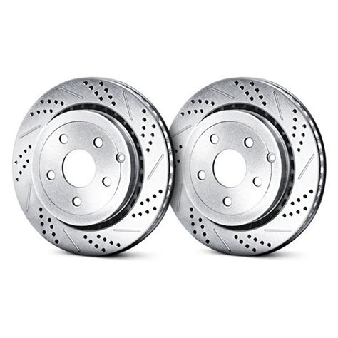 Baer® Dodge Ram With Vented Front Rotors 2008 Sport Decela Drilled