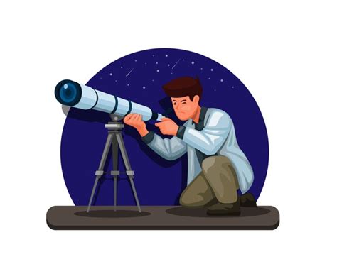 22 322 Astronomer Cartoon Images Stock Photos 3D Objects Vectors