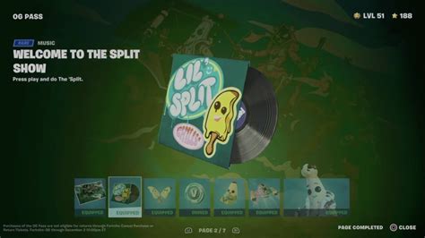 How To Unlock Welcome To The Split Show Music In Fortnite Battle Pass