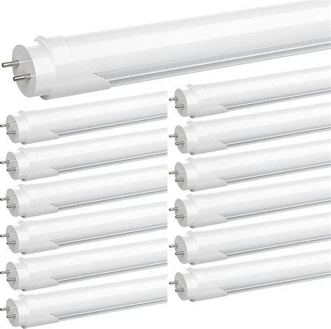 T8 4ft Led Tube Light Bulbsdual Row 28w 5000kdual End