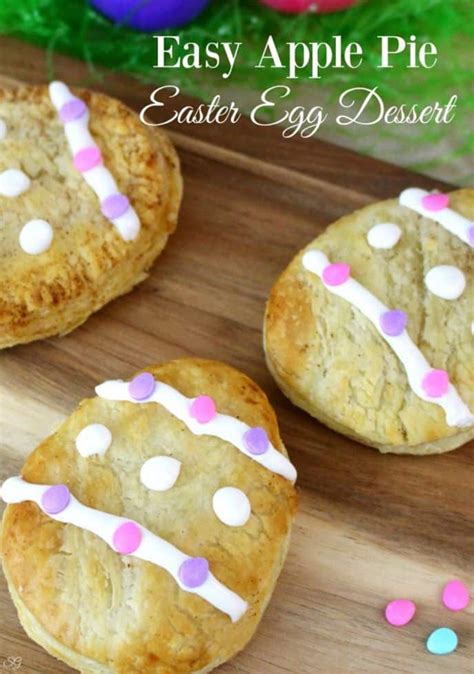 Easy Apple Pie Easter Egg Dessert Scrappy Geek
