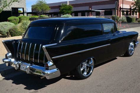 1957 CHEVROLET SEDAN DELIVERY CUSTOM WAGON Rear 3 4 174656