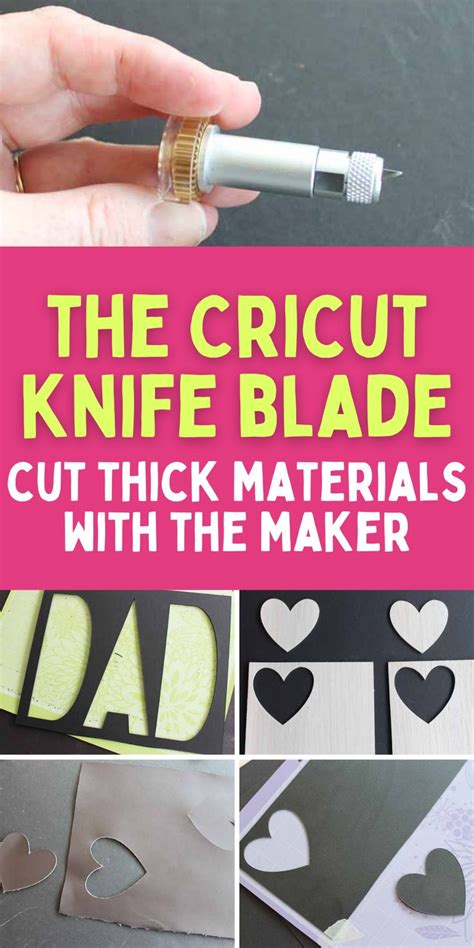 Your Ultimate Guide To The Cricut Knife Blade