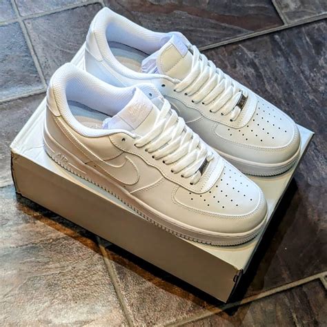 Brand: Nike AF1 Colour: Triple White Condition:... - Depop