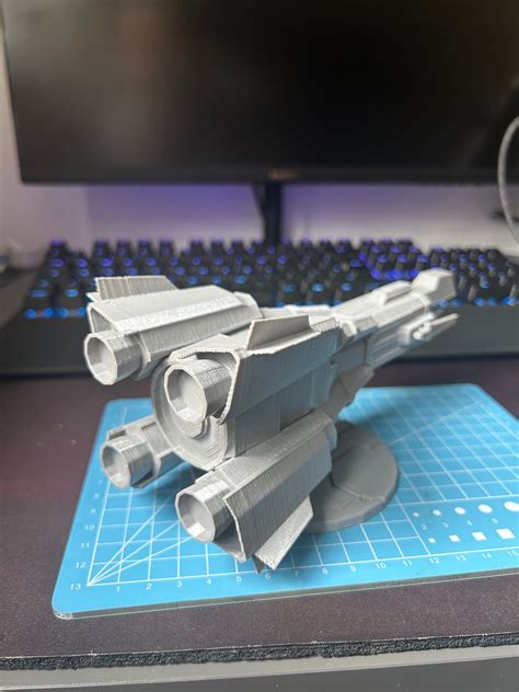 The Expanse Donnager Model 3d Printed Etsy
