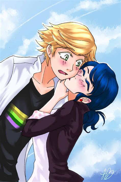 Marinette And Adrien Miraculous Ladybug Fan Art 39328163 Fanpop