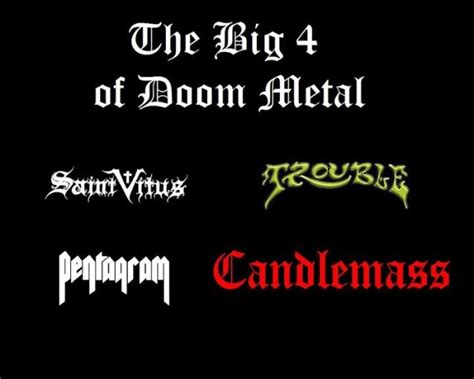 "The Big 4 of Doom Metal" tour in the works? - IDIOTEQ.com