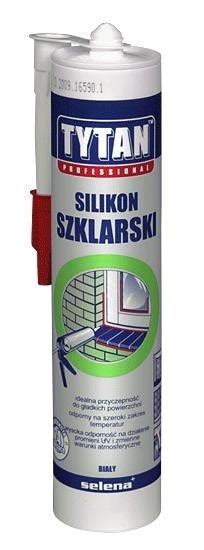 Silikon Szklarski I Akwariowy Tytan 280ml Bezbarwny