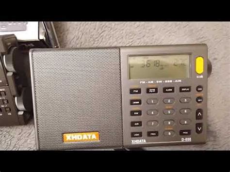 Сравнение работы в SSB Tecsun PL-330 и XHDATA D-808 - YouTube