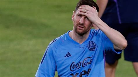 Alarma Por Messi Por Qu Se Entrena Diferenciado En La Pr Ctica De La