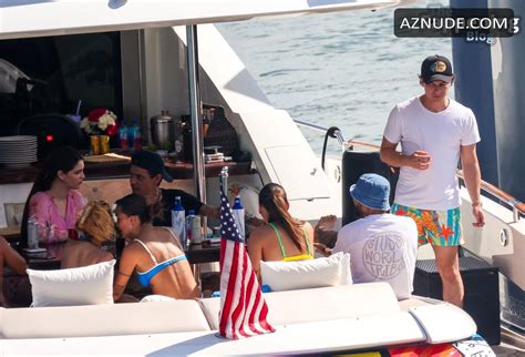 Camila Cabello Sizzles In Sexy Black Bikini On Marc Anthony S Yacht In Miami Aznude