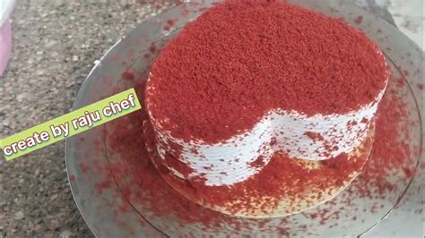 ️red Velvet Heart Shape Cake Design Kaisa Laga Comment Me Jarur Bataye