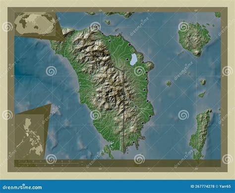 Oriental Mindoro, Philippines. Wiki. Major Cities Stock Illustration ...