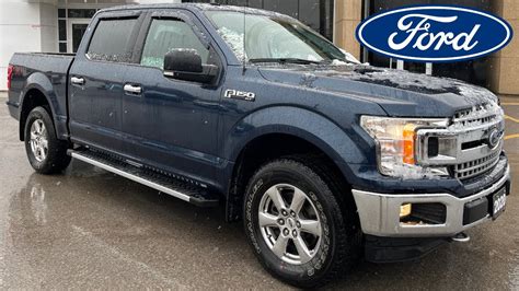 2020 Ford F 150 Xlt 301a 3 5l Ecoboost W Max Trailer Tow Pkg In Blue Jeans Metallic Walk Around