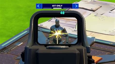 How To Change Your Reticle In Fortnite Chapter Season