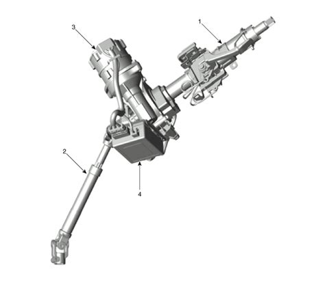 Kia Rio Steering System Motor Driven Power Steering