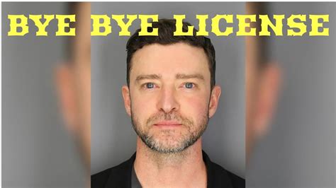 Justin Timberlake License Suspended After Dwi Arrest The Messy Legal