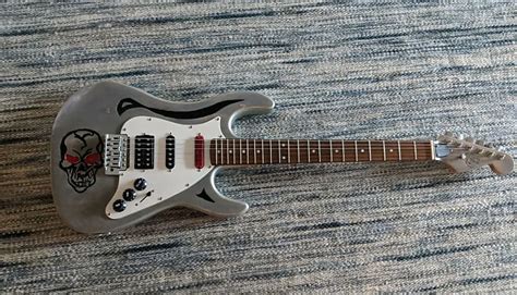 Handmade Carved Skull Strat 2017 Reverb