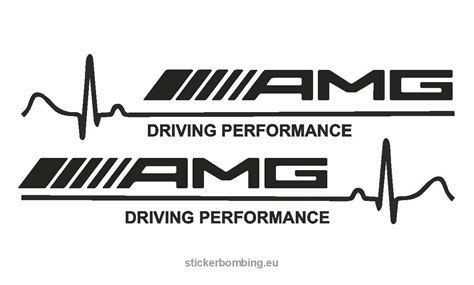 Sticker set "Mercedes Amg" – StickerBombing.eu