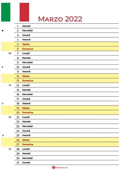 Calendario Marzo 2022 Da Stampare December Calendar August Calendar
