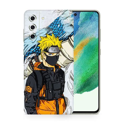 Galaxy S21 FE Naruto Uzumaki 3D Skin WrapitSkin The Ultimate Protection