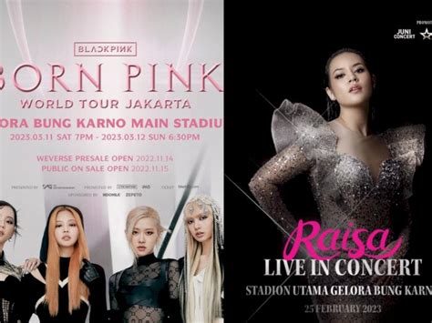 Konser BLACKPINK Dan Raisa Terancam Pindah Venue Usai Menpora Larang