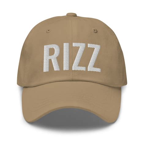 Rizz Dad Hat Rizz Hat Embroidered Rizz Dad Cap Rizz T Etsy