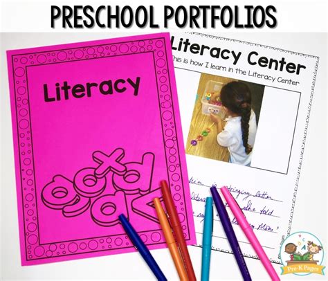 Preschool Portfolio Ideas Pre K Pages