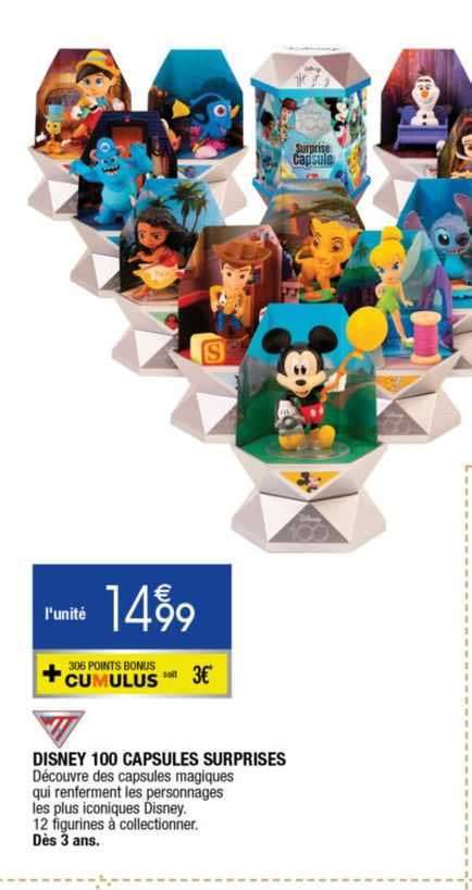 Promo Disney 100 Capsules Surprises Chez Migros France ICatalogue Fr