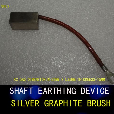 Shaft Earthing Device Silver Graphite Brush Kc 5ao Dimension W 22mm X