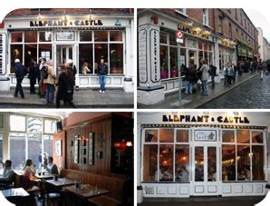 Dublin Hot Spots: Restaurant - Elephant & Castle.