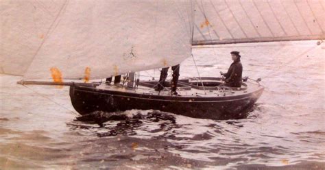 19 24 Foot Class Yacht Susette Here Is An Image Of The Susette Designed By Alfred Mylne And