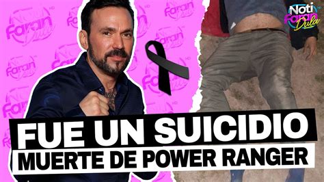 Confirman Causa De Muerte De Jason David Frank Youtube