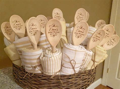 Bridal Shower T Engraved Wooden Spoon Bulk Favor Wedding Shower