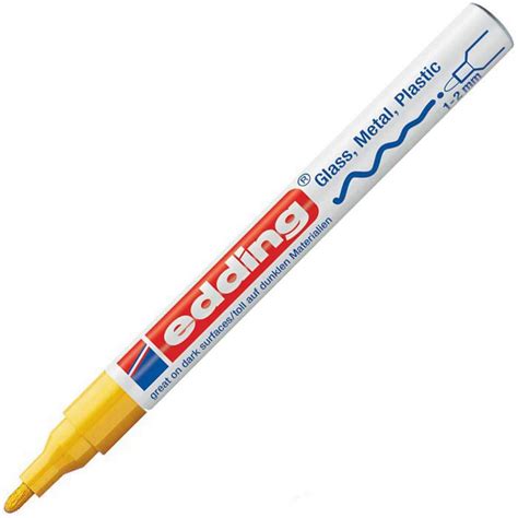Edding 751 paint marker gelb Lackmarker - Böttcher AG