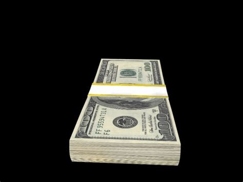 Stacks Of Money Free 3d Model Obj Fbx Free3d