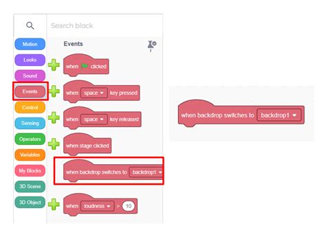 The When Backdrop Switches Block Creaticode Scratch