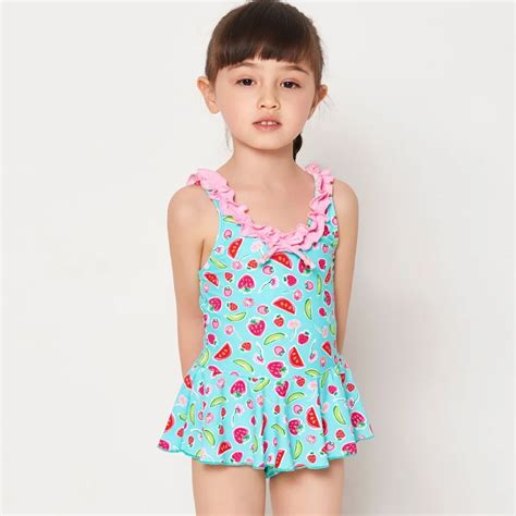 Julysand Bathing Suits Girls One Piece Annimal Bikini Children Swimwear