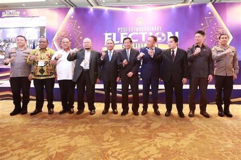 Sah Erick Thohir Terpilih Jadi Ketum PSSI Periode 2023 2027 Siarnitas