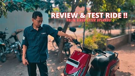 REVIEW TEST RIDE VOLTA 402 VIRGO YouTube