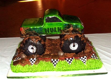 The Hulk Monster Truck - CakeCentral.com