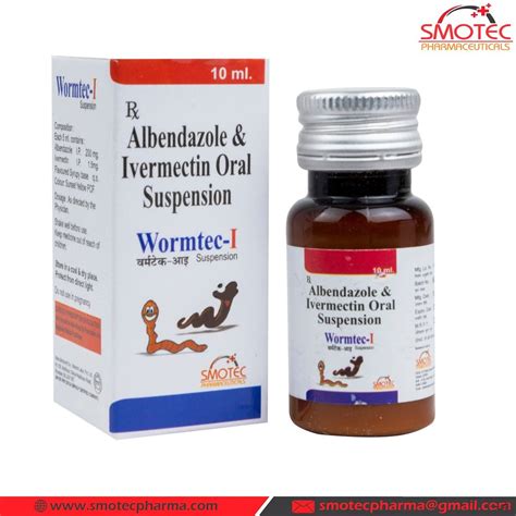 Wormtec I Albendazole Ivermectin Oral Suspension In Pan India