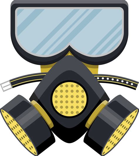 modern gas mask respirator  png