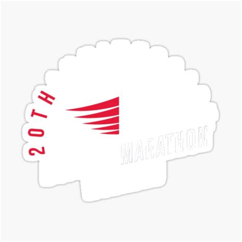 Buffalo Marathon Half Marathon Sticker By Wondercreep Redbubble