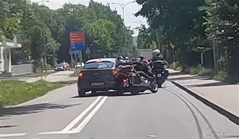 Warszawa kierowca auta celowo wjechał w grupę motocyklistów