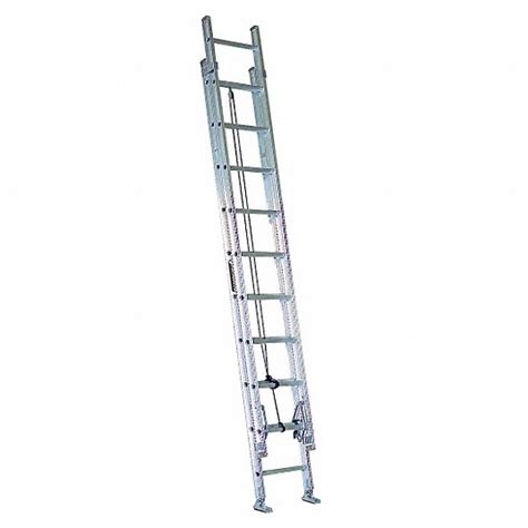 Louisville 20 Ft Industry Ladder Size 17 Ft Extended Ladder Ht Extension Ladder 3lw20