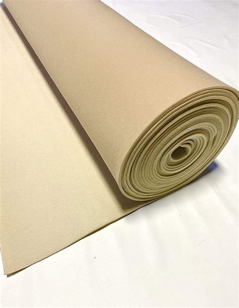 Light Tan Headliner 316 Foam Backed Fabric Material 60